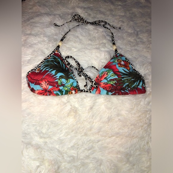 Bruno Banani Tropical Floral Bikini Top 38/A/B NWOT - Picture 5 of 14